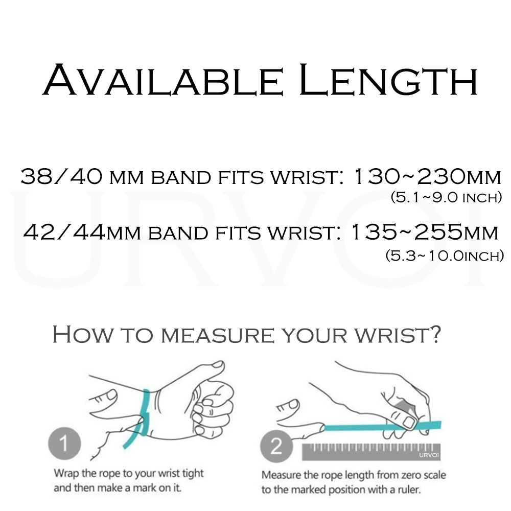 URVOI Mesh band for Apple Watc - Mesh Coil Strip review and price