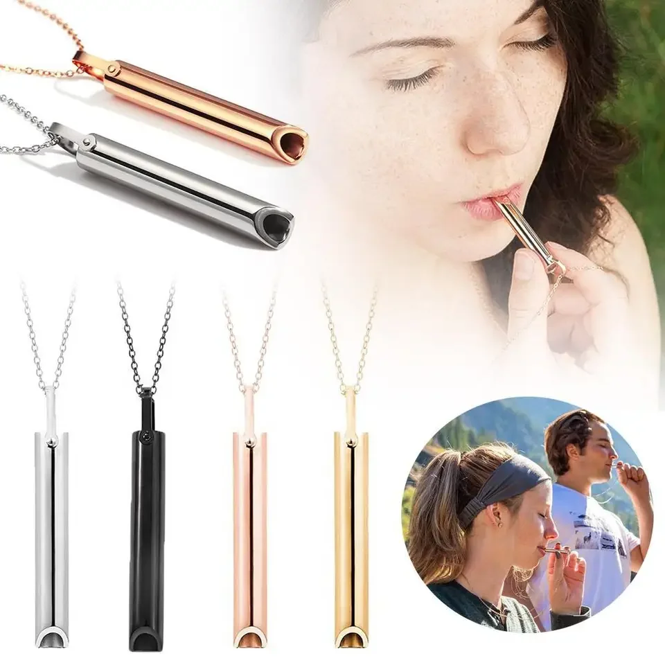 Stainless Steel Whistle Neckla - Vaping Goods review and price