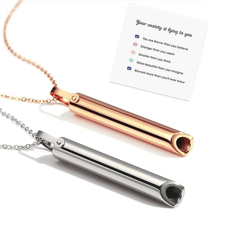 Stainless Steel Whistle Neckla - Vaping Goods review and price