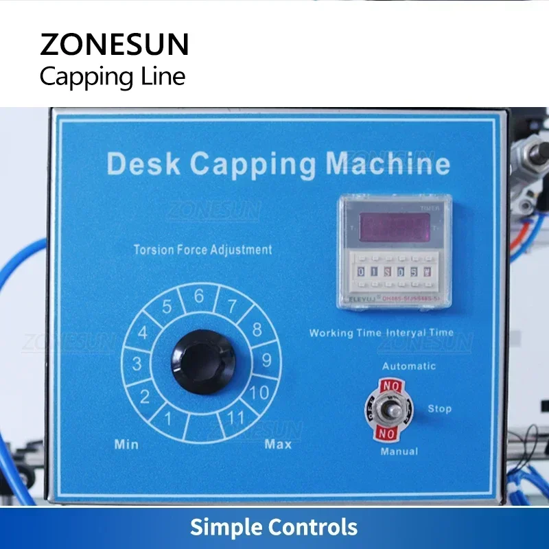 ZONESUN Bottle Capping Machine - Juice Bottle Dropper review and price