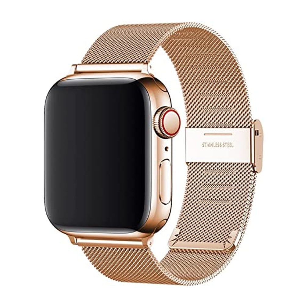 Link Bracelet Strap for Apple  - Mesh Coil Strip review and price