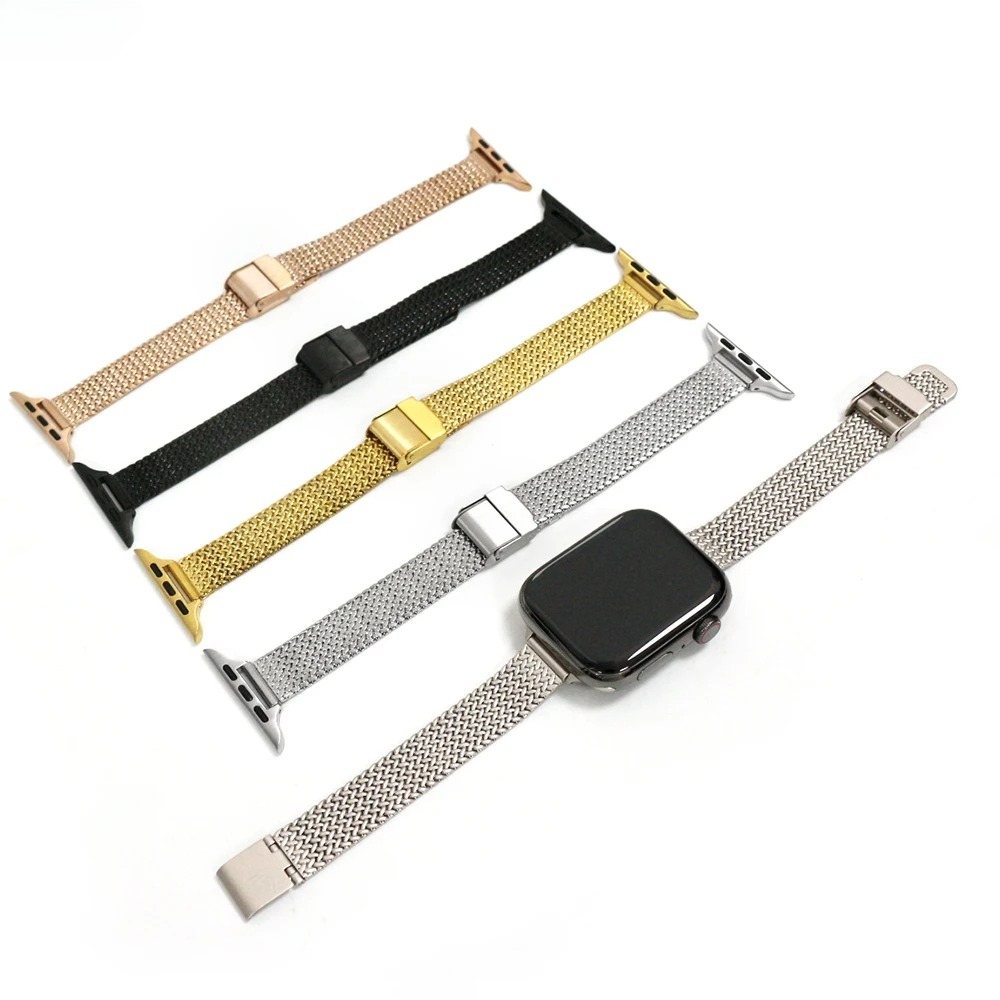 Band for Apple Watch Series 9  - Mesh Coil Strip review and price