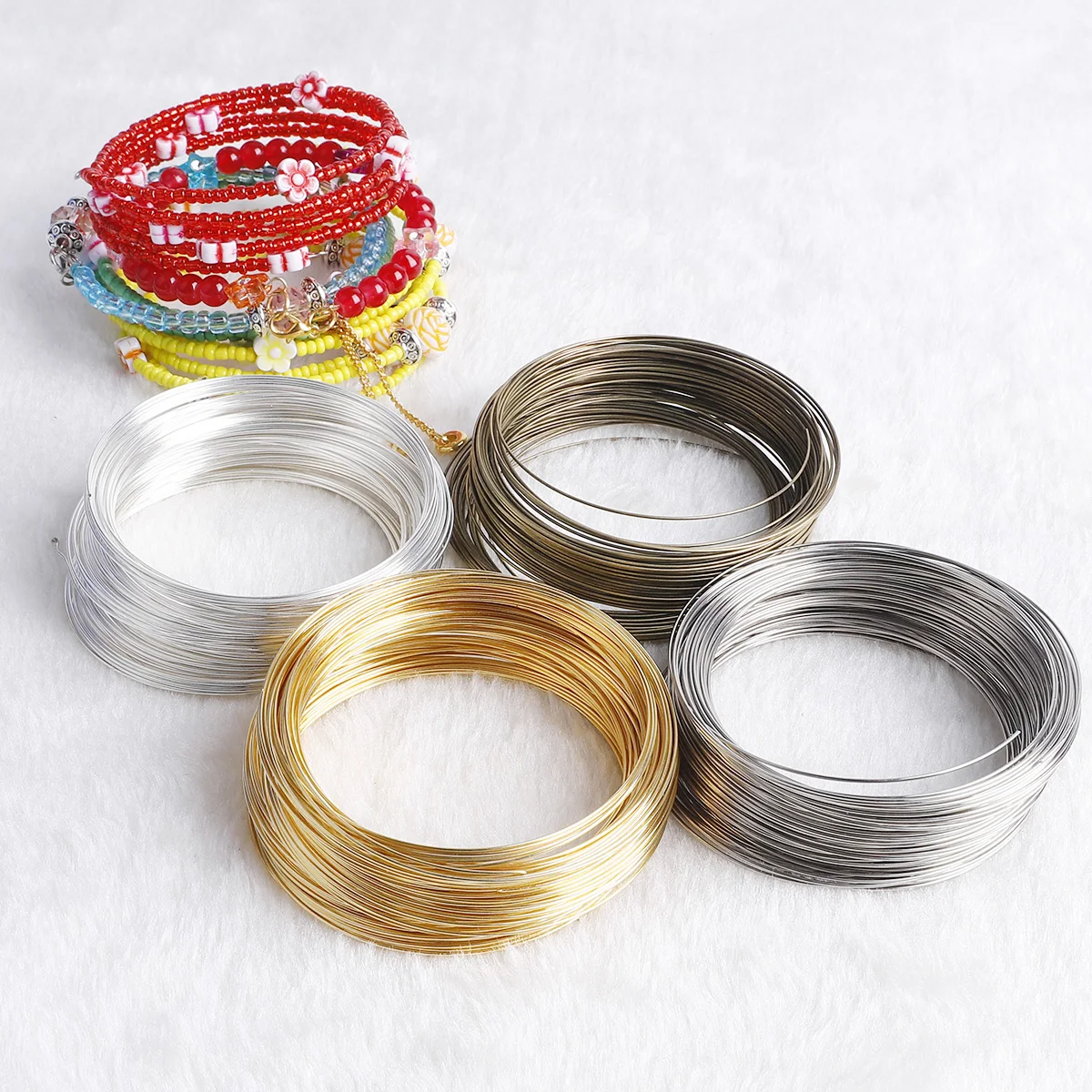 100Loops 0.6mm Memory Wire Bra - Coil Building Kit review and price
