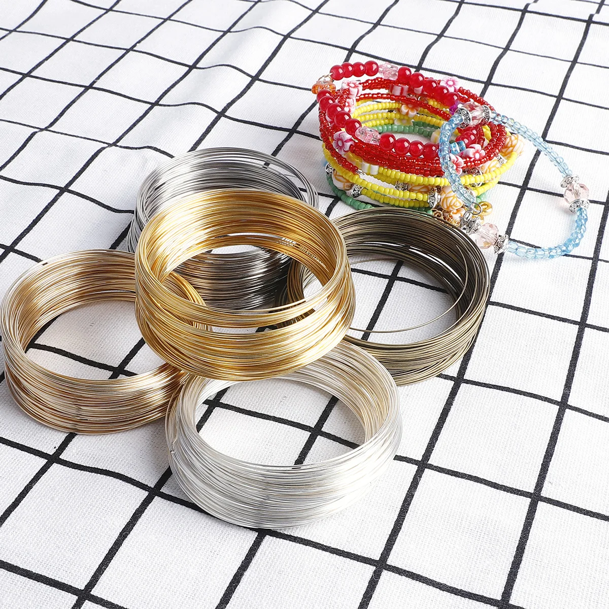 100Loops 0.6mm Memory Wire Bra - Coil Building Kit review and price