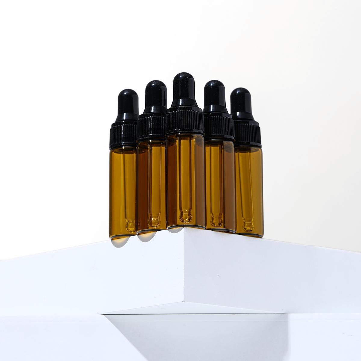 10pcs Dark Amber Glass Dropper - Juice Bottle Dropper review and price