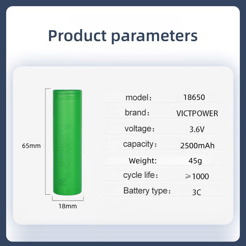 Victpower Genuine High Capacit - Vape Battery 18650 review and price