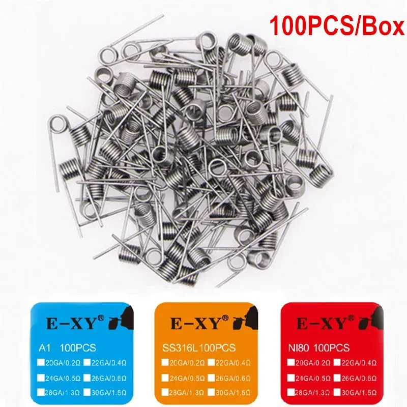 100PCS/BOX Prebuilt Coil Wire  - Coil Building Kit review and price