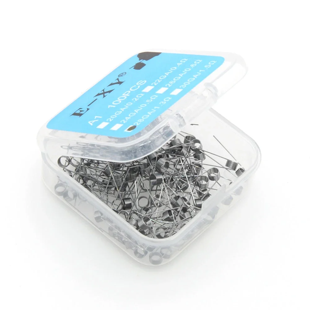 100PCS/BOX Prebuilt Coil Wire  - Coil Building Kit review and price