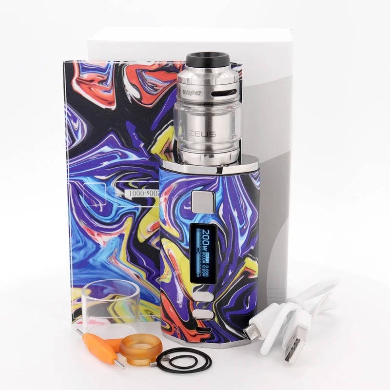 Zeus X Mesh RTA Electronic Cig - Vape Battery 18650 review and price