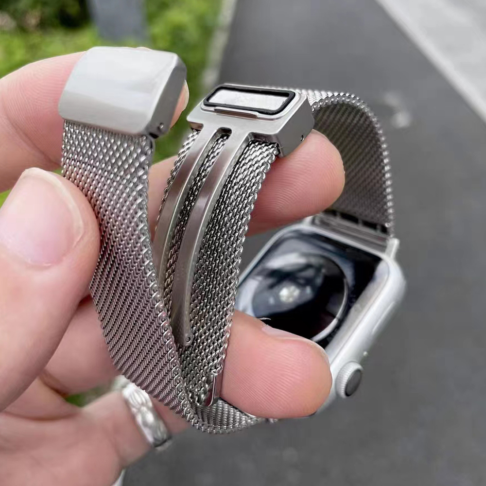 Loop Mesh Strap for Apple Watc - Mesh Coil Strip review and price