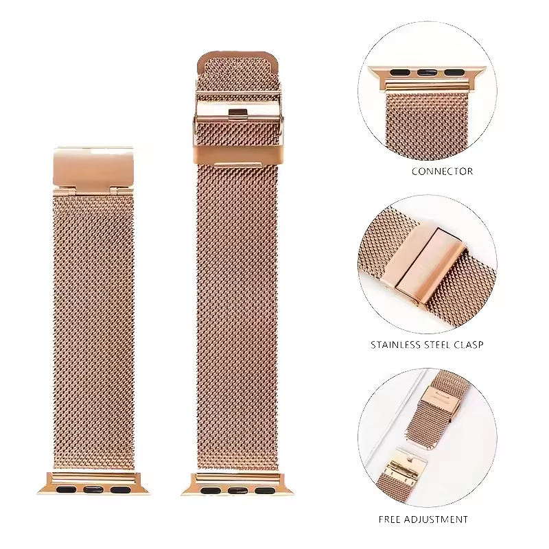 Milanese Loop Band for Apple W - Mesh Coil Strip review and price