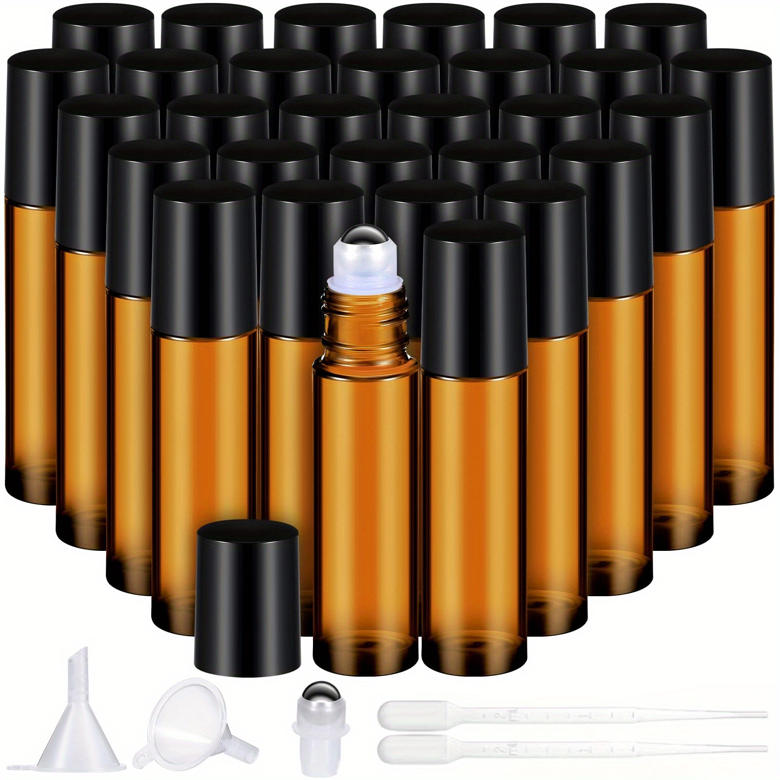 8/30pcs Glass Roll on Bottle 1 - Juice Bottle Dropper review and price