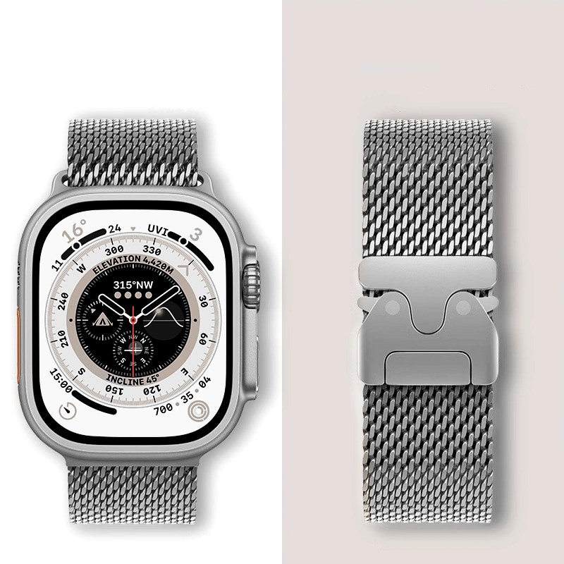 Milanese Loop Band for Apple W - Mesh Coil Strip review and price