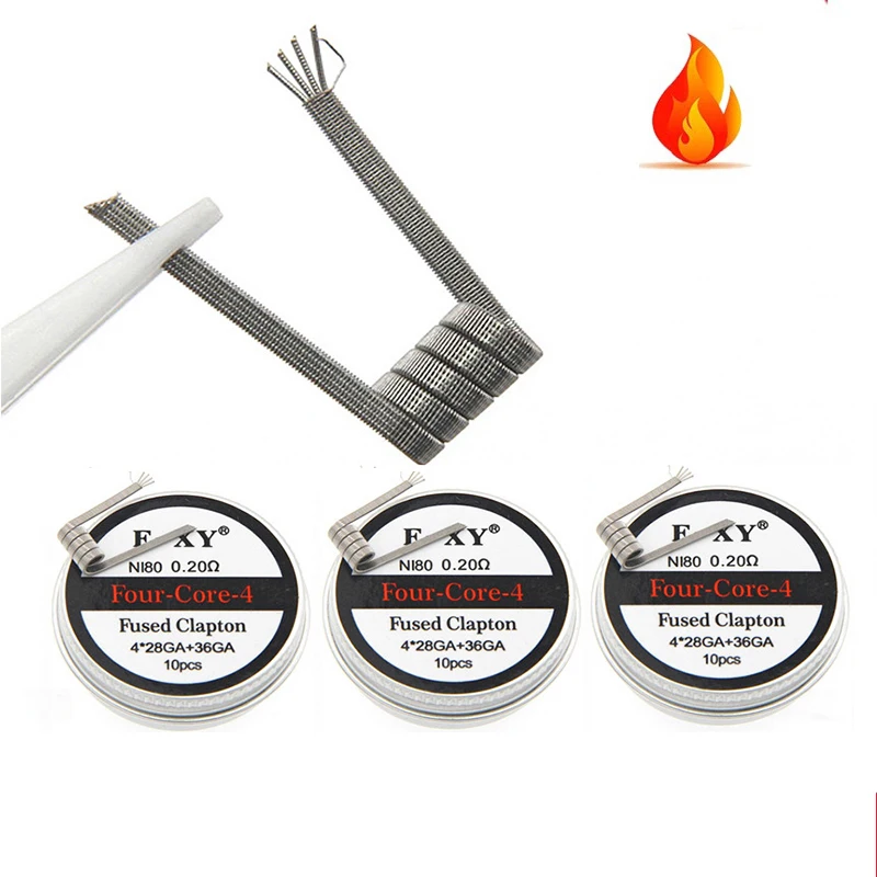10pcs/box Ni80 Prebuilt Coil F - Coil Building Kit review and price